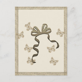 金ゴールドホリデーシーズンヴィベ ポストカード