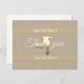 金ゴールドホリデーシーズンヴィベ ポストカード (正面/裏面)