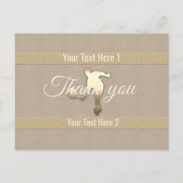 金ゴールドホリデーシーズンヴィベ ポストカード