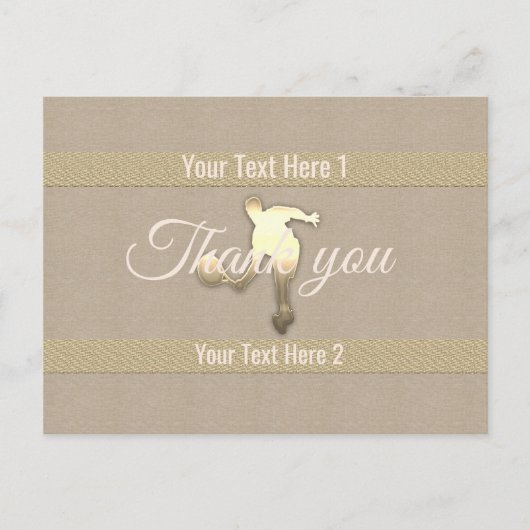 金ゴールドホリデーシーズンヴィベ ポストカード (正面)