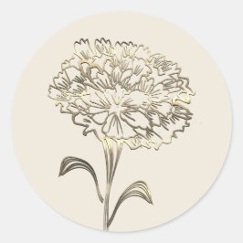 金ゴールドホリデーシーズンヴィベ ラウンドシール