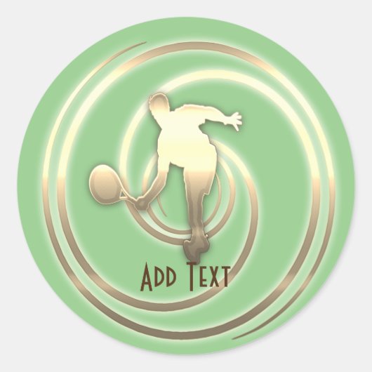 金ゴールドホリデーシーズンヴィベ ラウンドシール (正面)