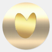 金ゴールドホリデーシーズンヴィベ ラウンドシール (正面)