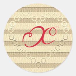 金ゴールドホリデーシーズンヴィベ ラウンドシール