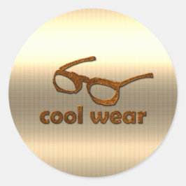 金ゴールドホリデーシーズンヴィベ ラウンドシール