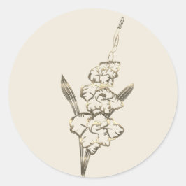 金ゴールドホリデーシーズンヴィベ ラウンドシール