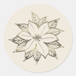 金ゴールドホリデーシーズンヴィベ ラウンドシール