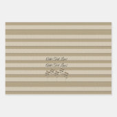 金ゴールドホリデーシーズンヴィベ ラッピングペーパーシート (正面3)