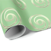 金ゴールドホリデーシーズンヴィベ ラッピングペーパー (ロールコーナー)