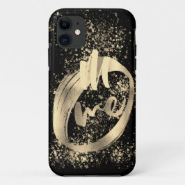 金ゴールドホリデーシーズンヴィベ iPhone 11 ケース