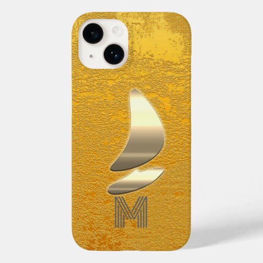 金ゴールドホリデーシーズンヴィベ Case-Mate iPhoneケース (裏面)