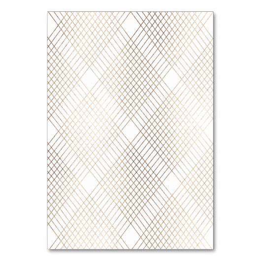 金ゴールドホワイトエレガンスダイヤモンドジオデコ結婚ズ テーブルナンバー (裏面)