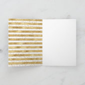 金ゴールドホワイトグラムグリッツストライプスパルクルドット   カード (内部)