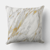 金ゴールドホワイトグレーグラムカララマーブル クッション (裏面)