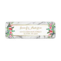 金ゴールドホワイトシック美しいフローラバラマーブル