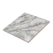 金ゴールドホワイトシルバー大理石かわいらし タイル (側面)