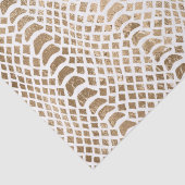 金ゴールドホワイトスネークプリント 薄葉紙