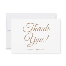 金ゴールドホワイトブライダルシャワーありがとう