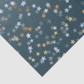 金ゴールドホワイトブルースターズシャインブライト 薄葉紙 (詳細)