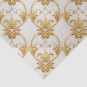 金ゴールドホワイトAIアートティッシュペーパー 薄葉紙 (詳細)