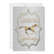 金ゴールドホースオンシルバーウエスタンホリデイ