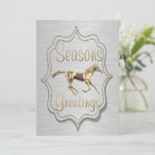 金ゴールドホースオンシルバーウエスタンホリデイ 招待状 (スタンド正面)