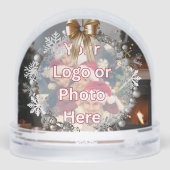 金ゴールドボウスノーフレークリースお客様の感謝 (裏面)