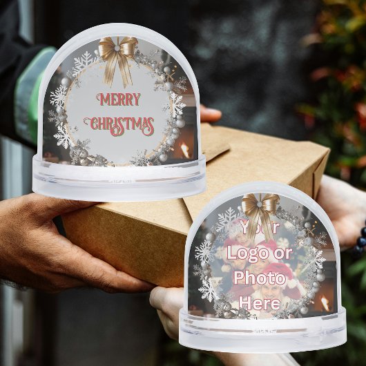 金ゴールドボウスノーフレークリースお客様の感謝