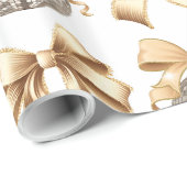 金ゴールドボウ及びディスコボールラッピング紙 ラッピングペーパー (ロールコーナー)