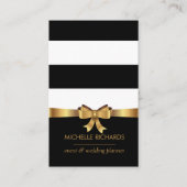 金ゴールドボウ|プロフェッショナルソーシャルメディアアイコン 名刺 (正面)