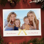 金ゴールドボクリームスメリークリスフォト箔 箔シーズンカード