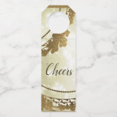 金ゴールドボトルハンガーラベル ボトルネックタグ (裏面)