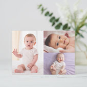 金ゴールドボホクロス3写真バプテスマサンキューカード サンキューカード (スタンド正面)