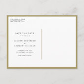 金ゴールドボホミニマル植物保存日 案内ポストカード (裏面)