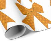 金ゴールドボーホワイトラッピング紙 ラッピングペーパー (ロールコーナー)