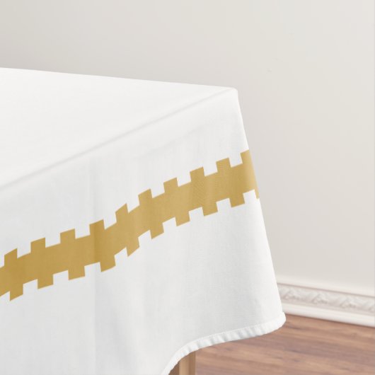 金ゴールドポインセツィアティスザシーズンホリデーテーブルクロス テーブルクロス (インサイチュ)