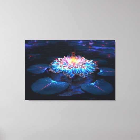 金ゴールドポット（夜間） キャンバスプリント (正面)