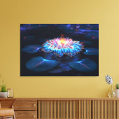 金ゴールドポット（夜間） キャンバスプリント (インサイチュ (リビング))