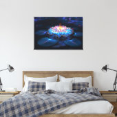 金ゴールドポット（夜間） キャンバスプリント (インサイチュ (寝室))