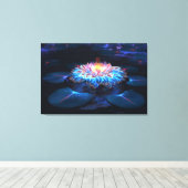 金ゴールドポット（夜間） キャンバスプリント (インサイチュ (ウッドフロア))