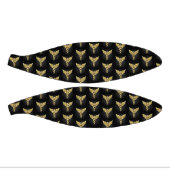 金ゴールドポリゴン記号のカドゥセウス ミニバスケットボール (パネル)