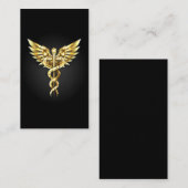 金ゴールドポリゴン記号のカドゥセウス 紹介カード (正面/裏面)