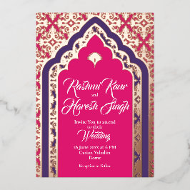 金ゴールドポータル 箔招待状