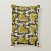 金ゴールドポープードルナイトグレイ アクセントクッション (裏面(縦))