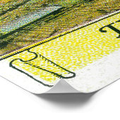 金ゴールドマイニング（カリフォルニア州） ポスター (角)