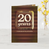 金ゴールドマイルストーンの記念日 カード (黄色い花)