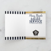 金ゴールドマイルストーンの記念日 カード (内部)