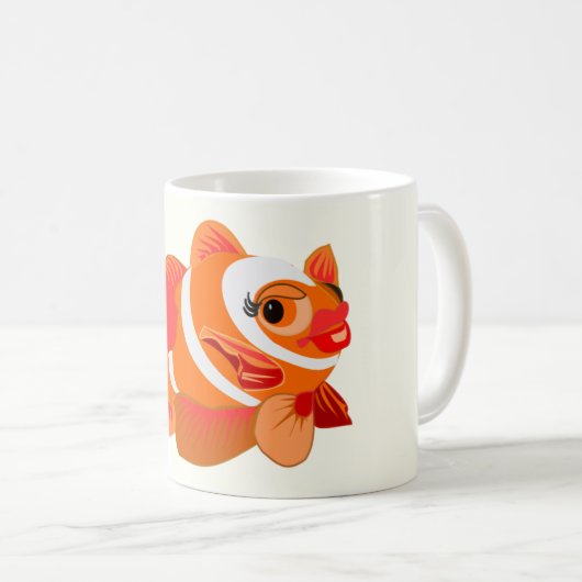 金ゴールドマグ コーヒーマグカップ (正面右)