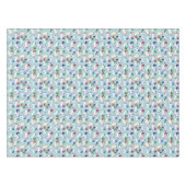 金ゴールドマジカルスターレインボーユニコーン テーブルクロス (正面(横))