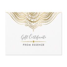 金ゴールドマンダラギフト券デザイン